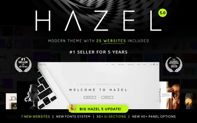 Hazel - Clean Minimalist Multi-Purpose WordPress Theme