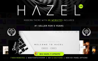 Hazel - Clean Minimalist Multi-Purpose WordPress Theme
