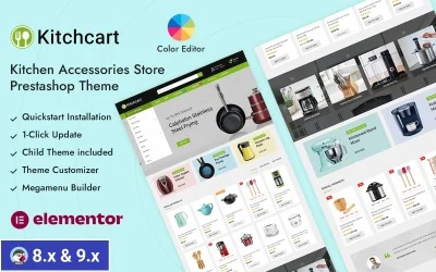 Kitchcart - Kitchen &amp;amp; Home Appliances Store Prestashop Responsive Theme