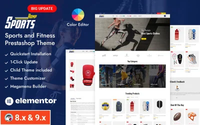 RompSports - Sports Game Store Prestashop Responsive Theme