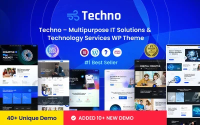 Techno – IT Solutions &amp;amp; Technology Services Multipurpose WordPress Theme